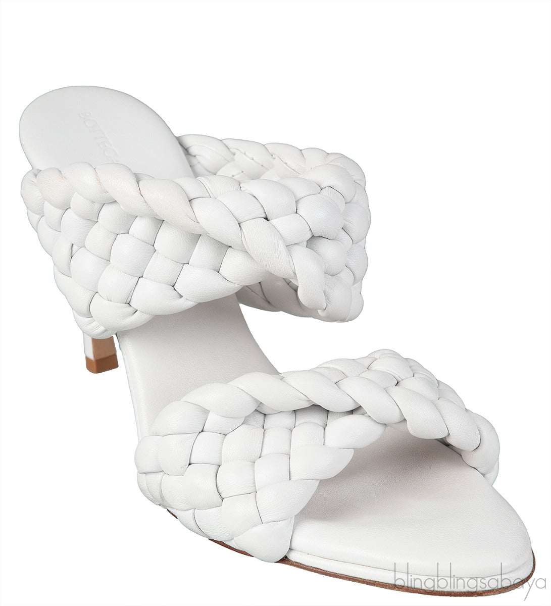 Curve Optic White Sandals