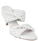 Curve Optic White Sandals