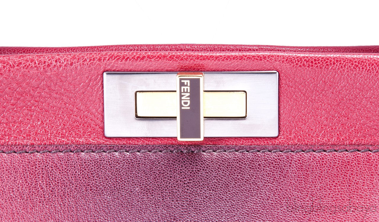 Red Peek-a-boo Satchel