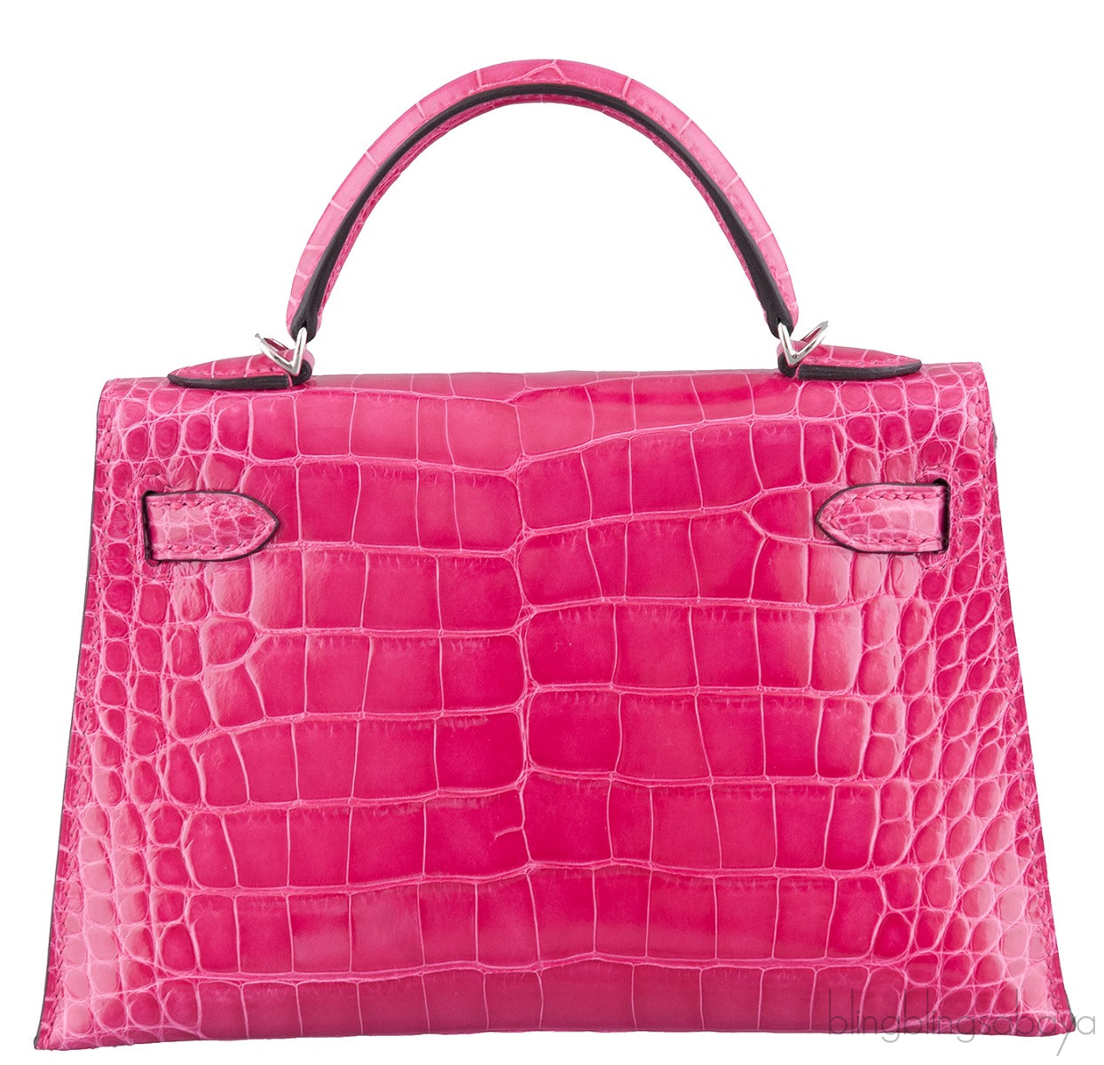 Kelly 20 Rose Mexico Crocodile PHW