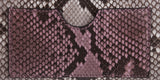 Padlock Metallic Python Shoulder Bag
