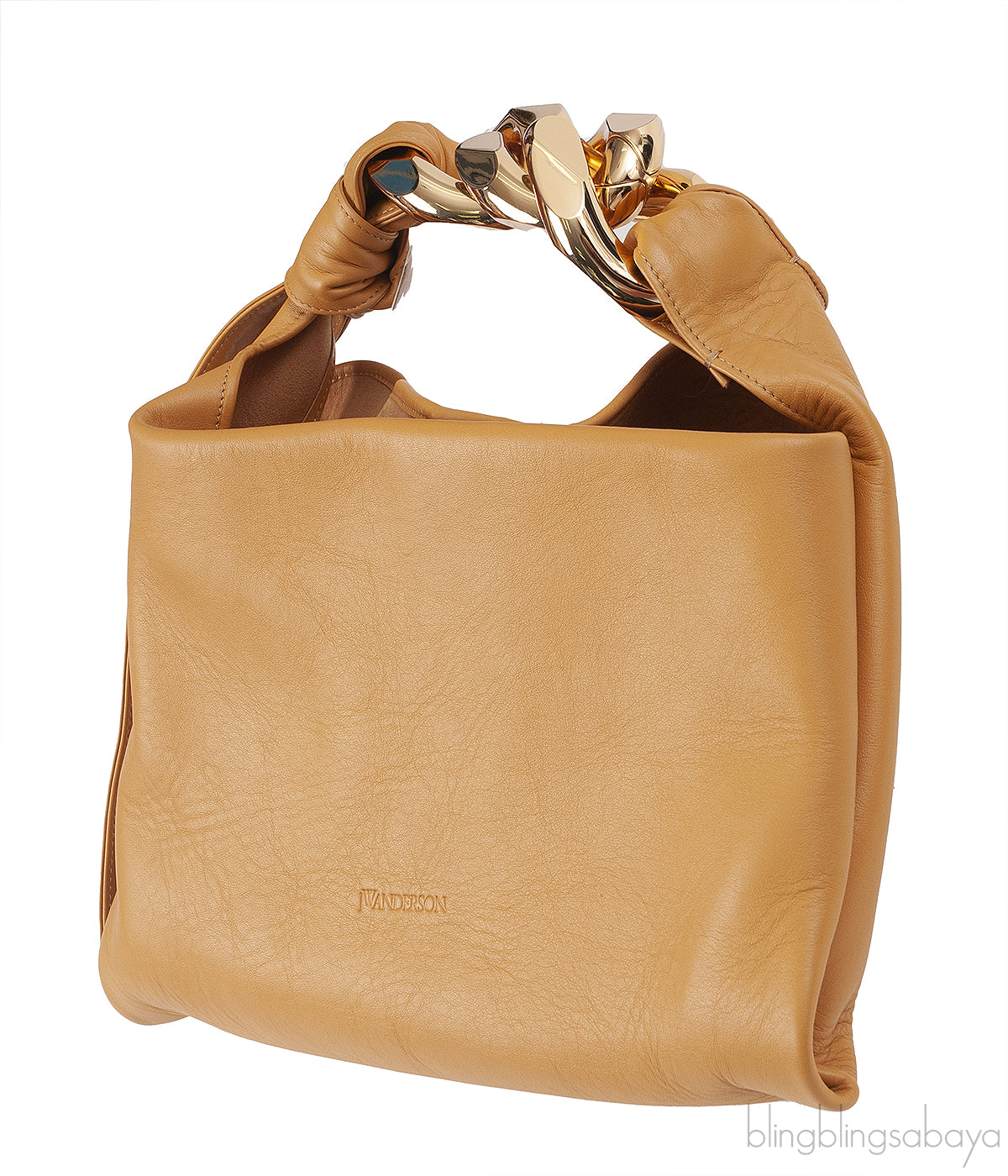 JW Anderson Beige Small Chain Hobo Bag