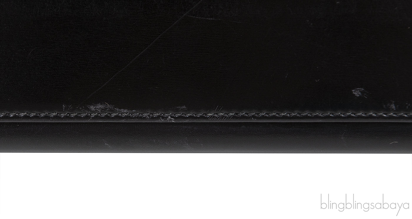 Vintage Kelly 32 Black Box Sellier GHW