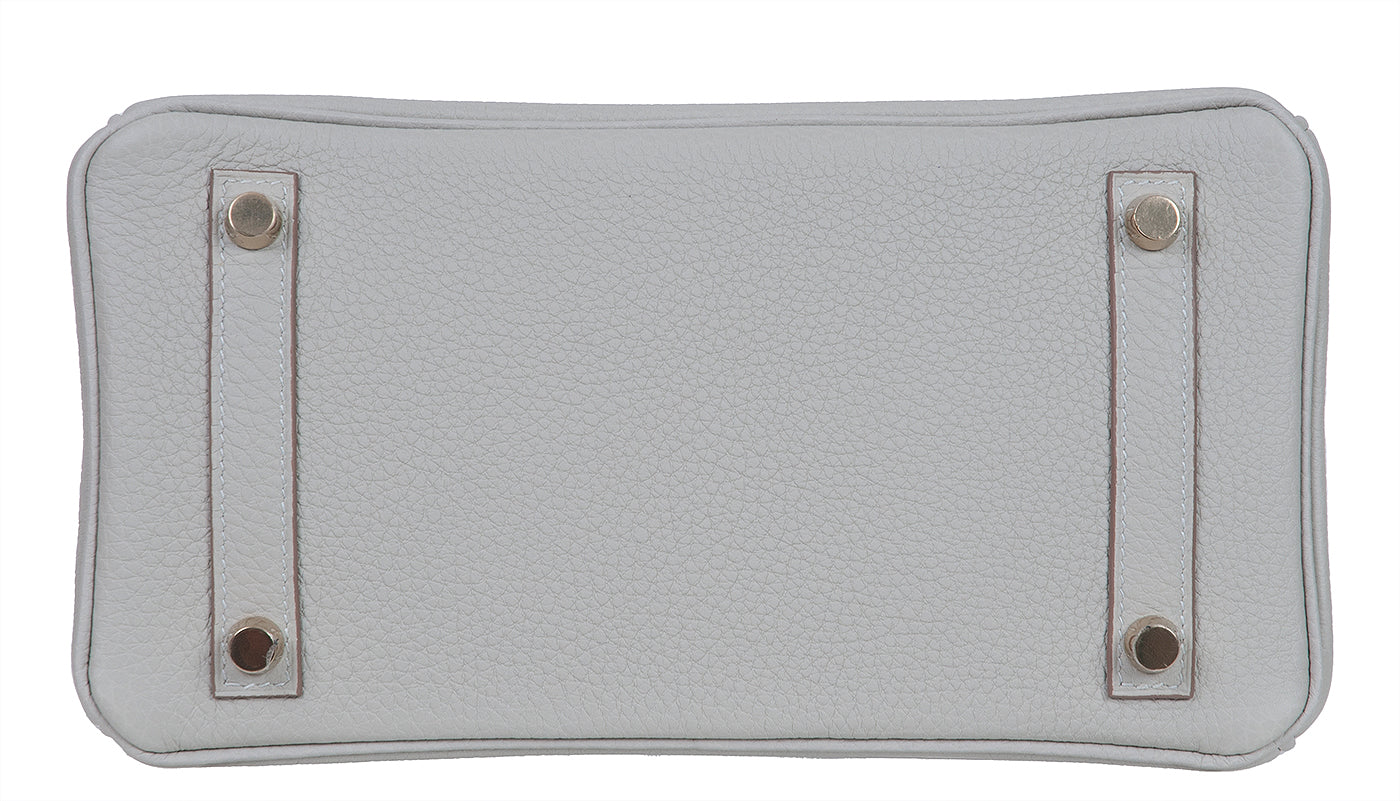 Birkin 25 Touch Grey Perle Crocodile Matte Togo GHW
