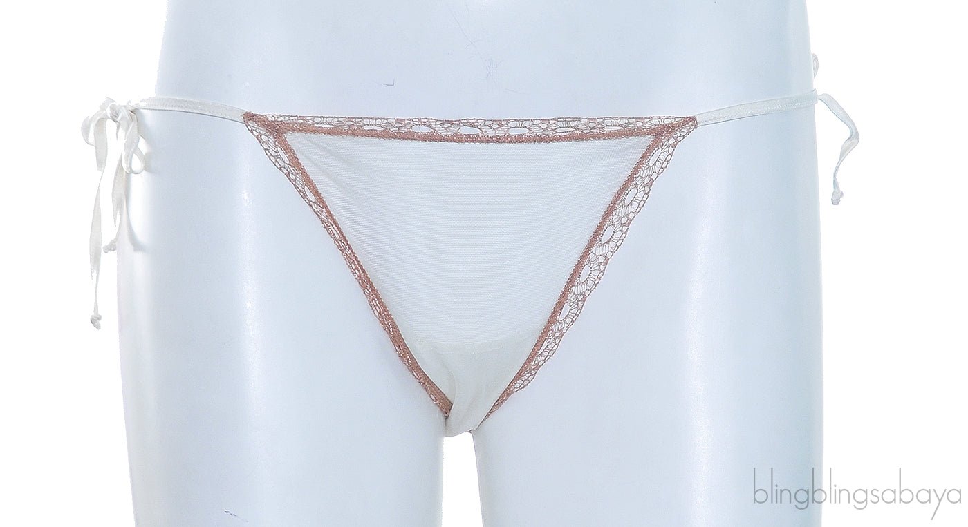 Satin Lace Trim Camisole Set