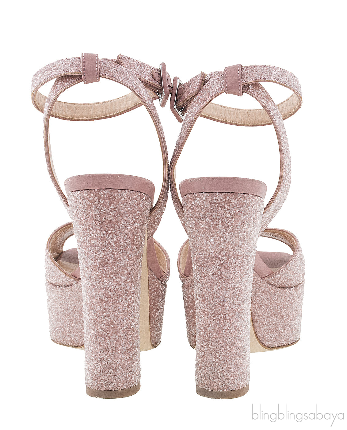 Pink Blush Lavina Platform Heels