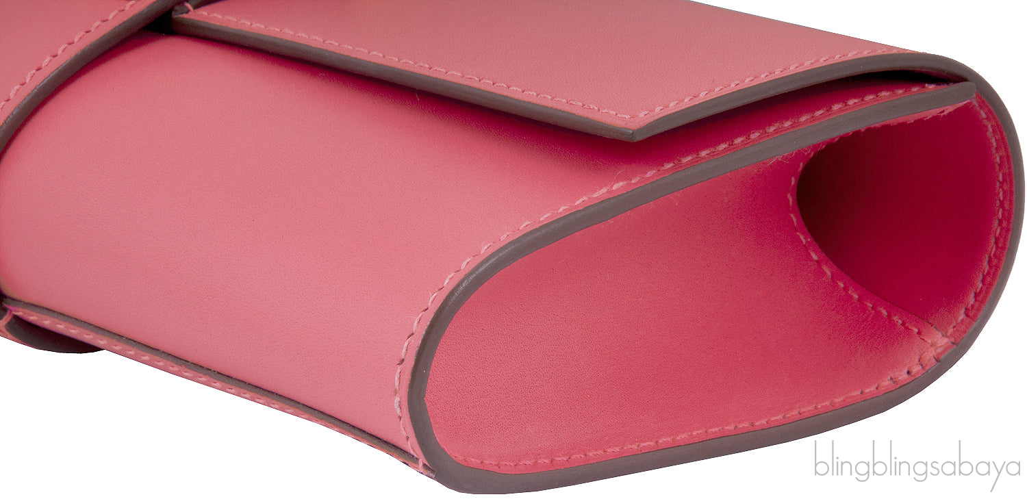 Medor Rose Lipstick Pink Clutch