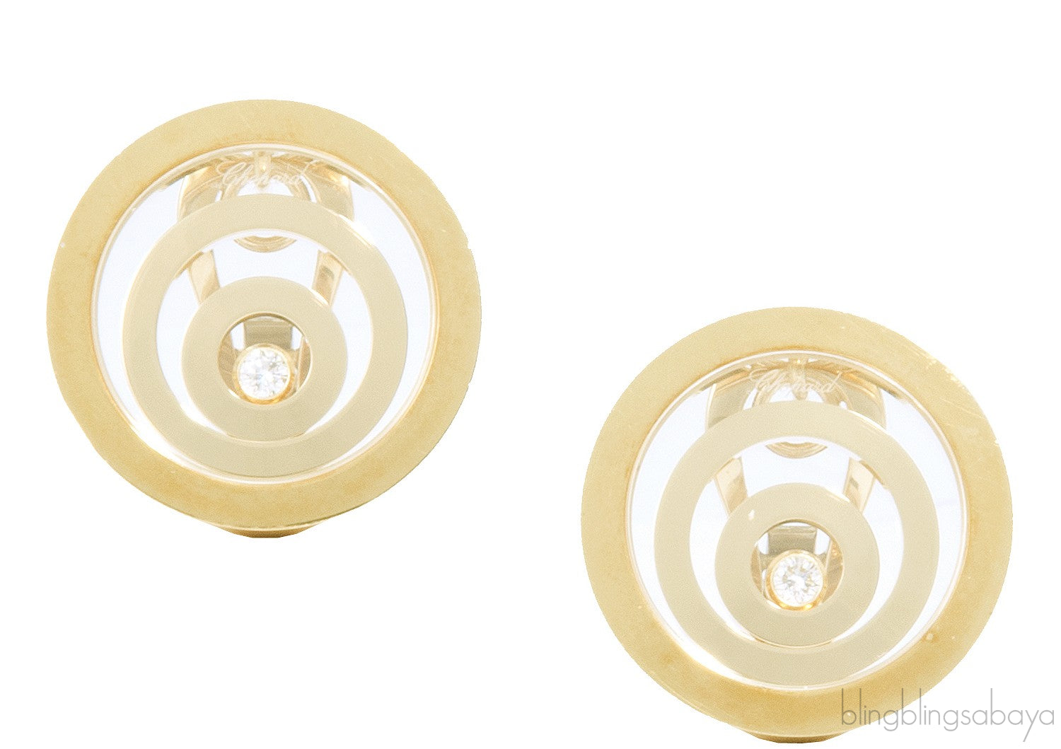 Happy Spirit Gold & Diamond Earrings