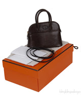 Hermes Bolide Micro 16 Brown Lizard GHW