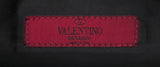 Satin Bow Black Evening Clutch