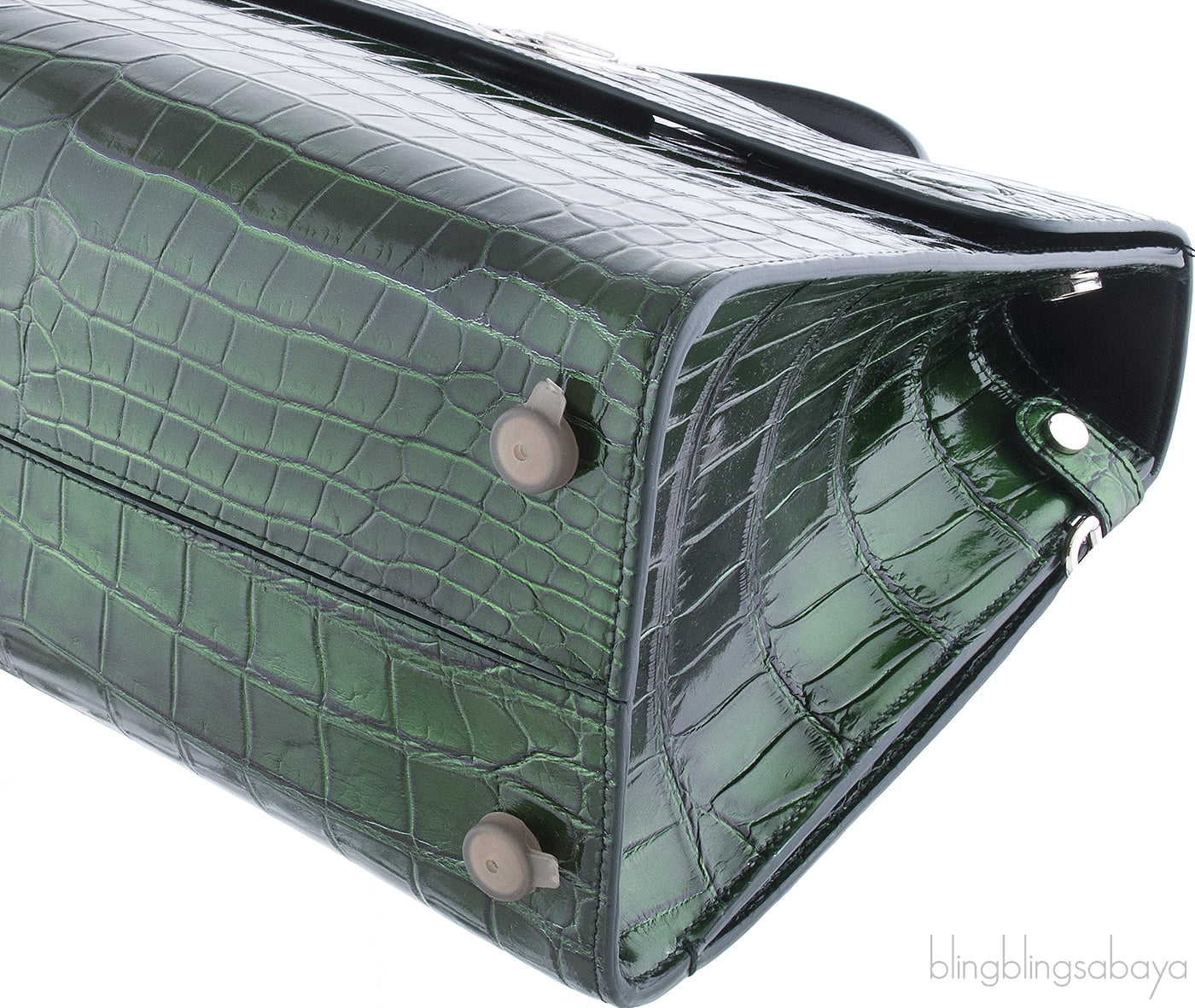 Diorever Bi-Color Crocodile Medium Bag*