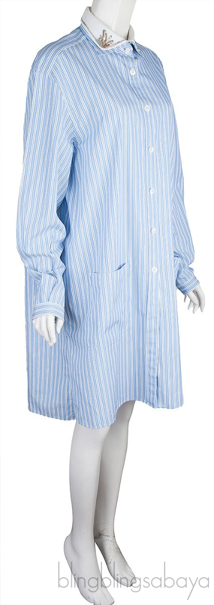 Oversize Shirt Dress w/ Pocket
