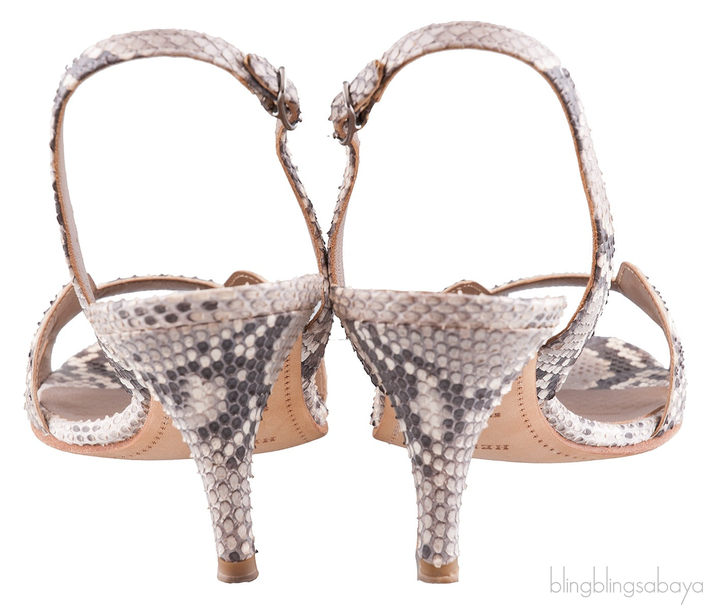 Night 70 Snakeskin Slingback