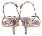 Night 70 Snakeskin Slingback