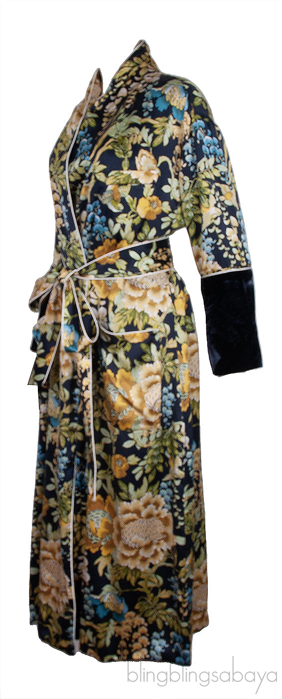 Wrap Printed Robe