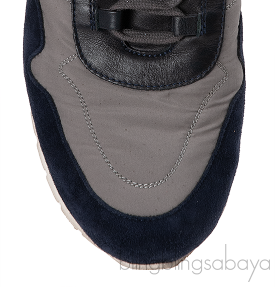 Loro Piana My Wind Microfibre & Suede Blue Sneakers