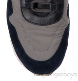 Loro Piana My Wind Microfibre & Suede Blue Sneakers