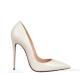 Off-white Patent Pigalle Pump