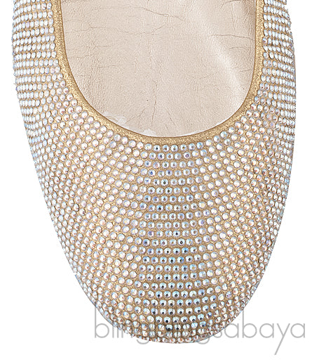 Crystal Embellished Ballet Flat