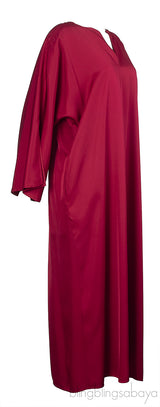 By Malene Birger Burgundy Caftan Dress