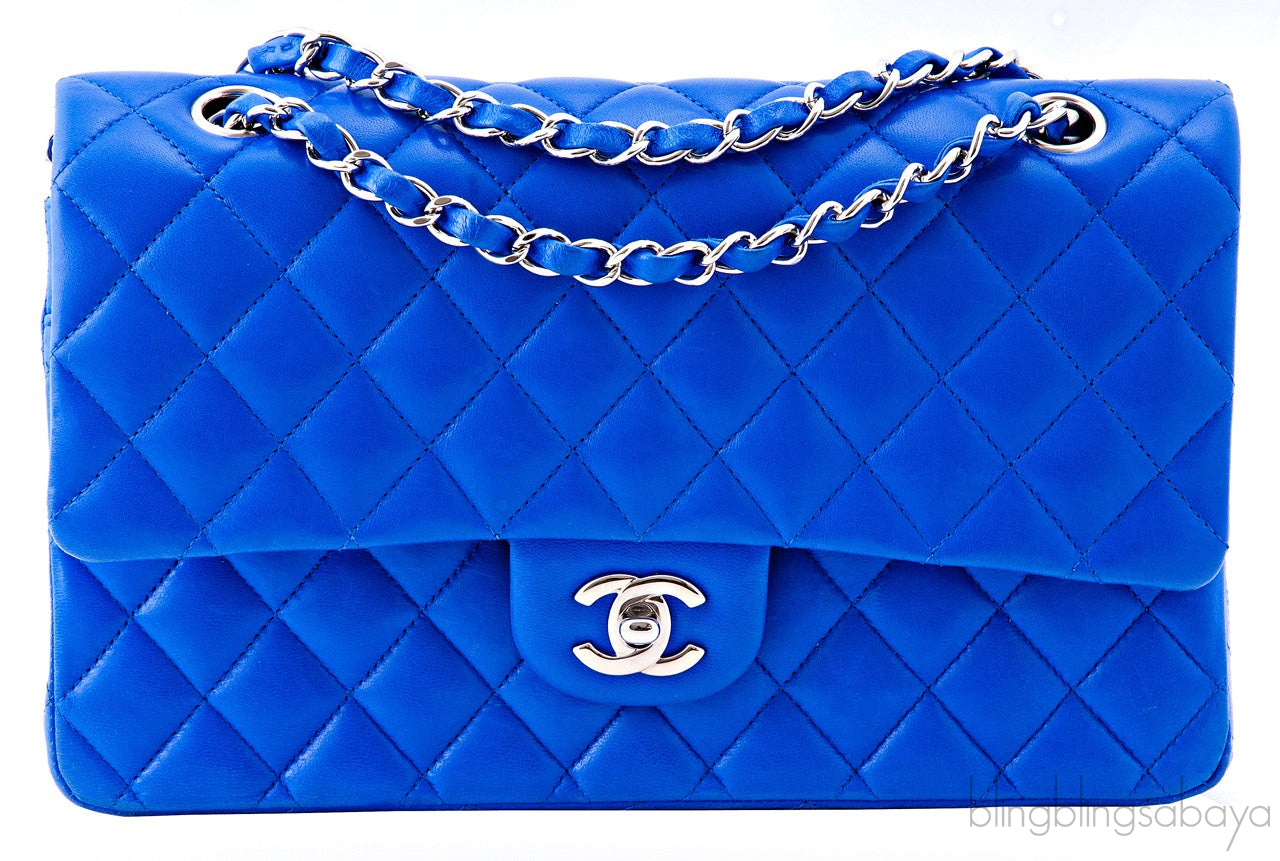 Timeless Bleu Royal Lambskin