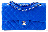 Timeless Bleu Royal Lambskin