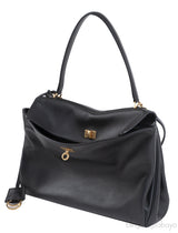 BALENCIAGA BLACK MEDIUM RODEO HANDBAG