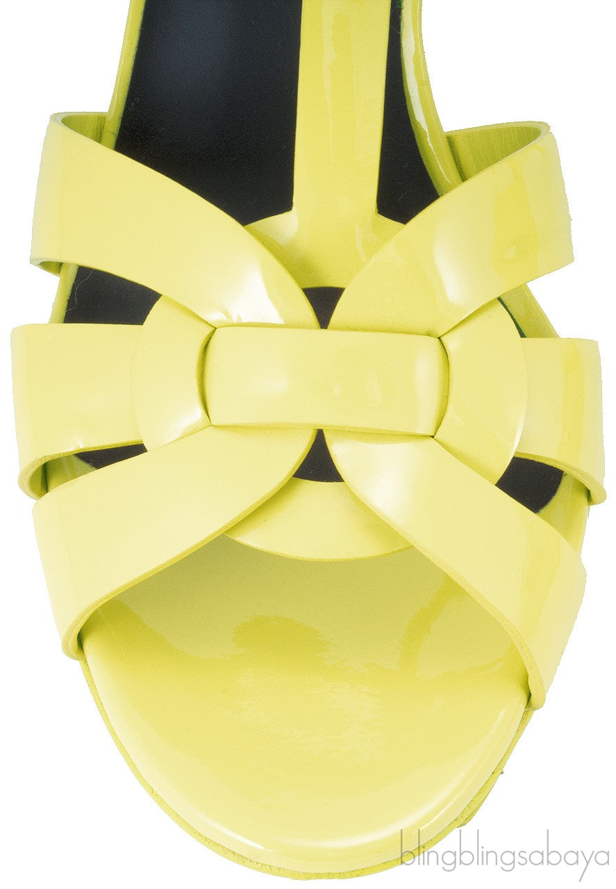 Yellow Patent Leather Tribute
