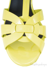 Yellow Patent Leather Tribute