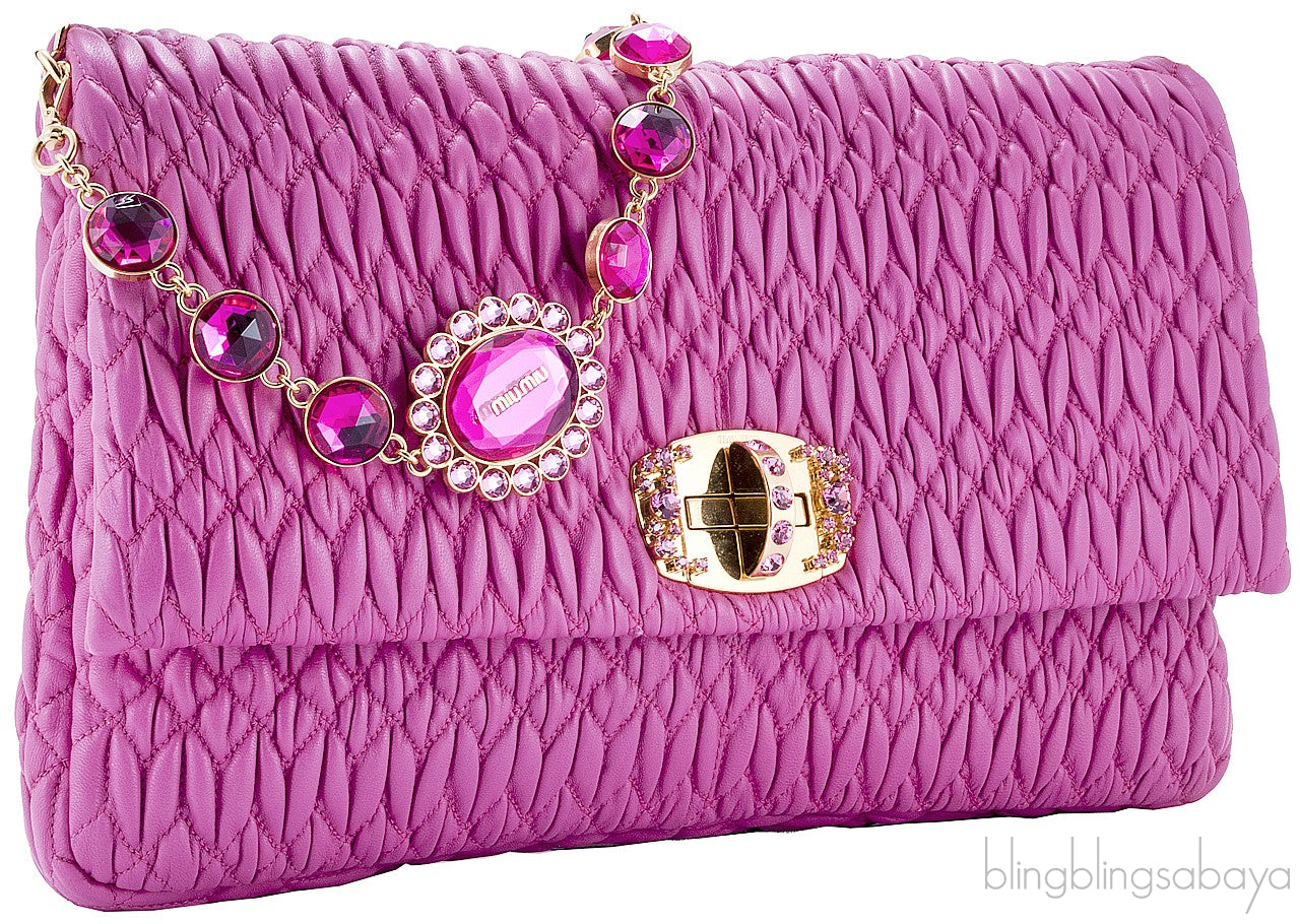 Cloquet Pink Stage Clutch Bag