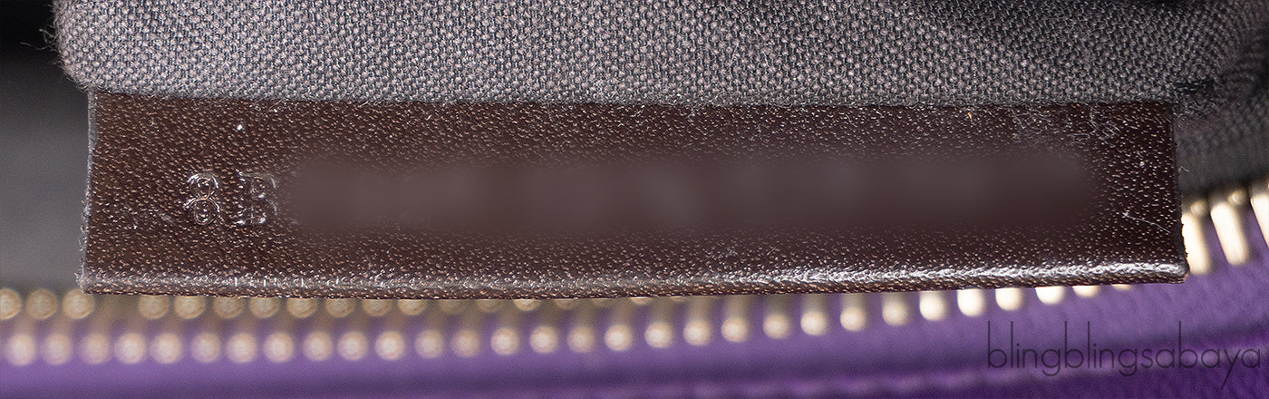 Fendi Purple Crocodile Medium Peekaboo GHW