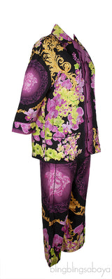 Floral Print Shirt & Trouser