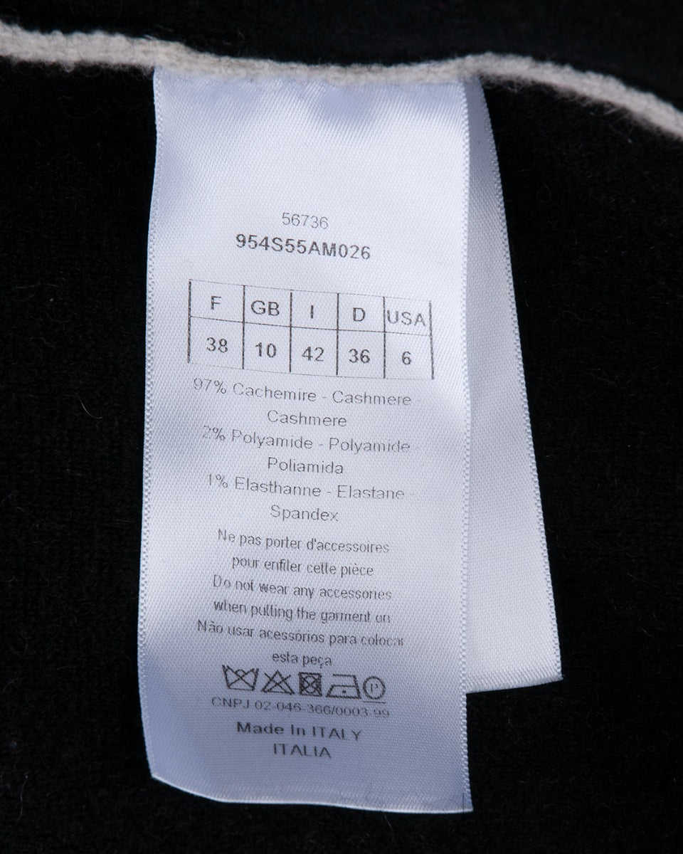 Dior Je T\'Aime Dior Cashmere Blend Sweatshirt