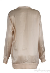 Givenchy Bambi Print Silk Sweatshirt S