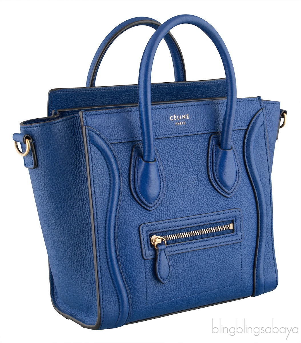Blue Nano Luggage Shoulder Bag