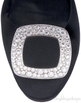 10 MM Satin Swarovski Flats