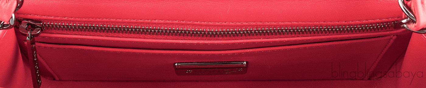 Bougainvillea Croc Mini Bag