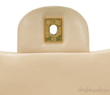 Beige CC Jumbo Flap Bag