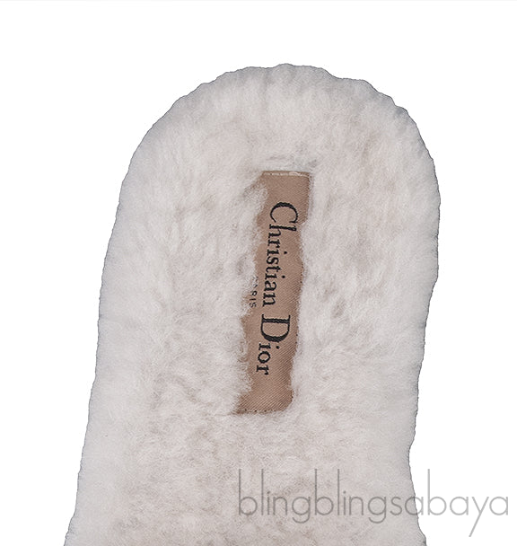 Dior Chez Moi Bright Pink & White Slide