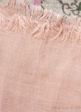 GG Floral Print Modal Silk Shawl