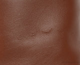 Brown Thigh-high Leather Boots