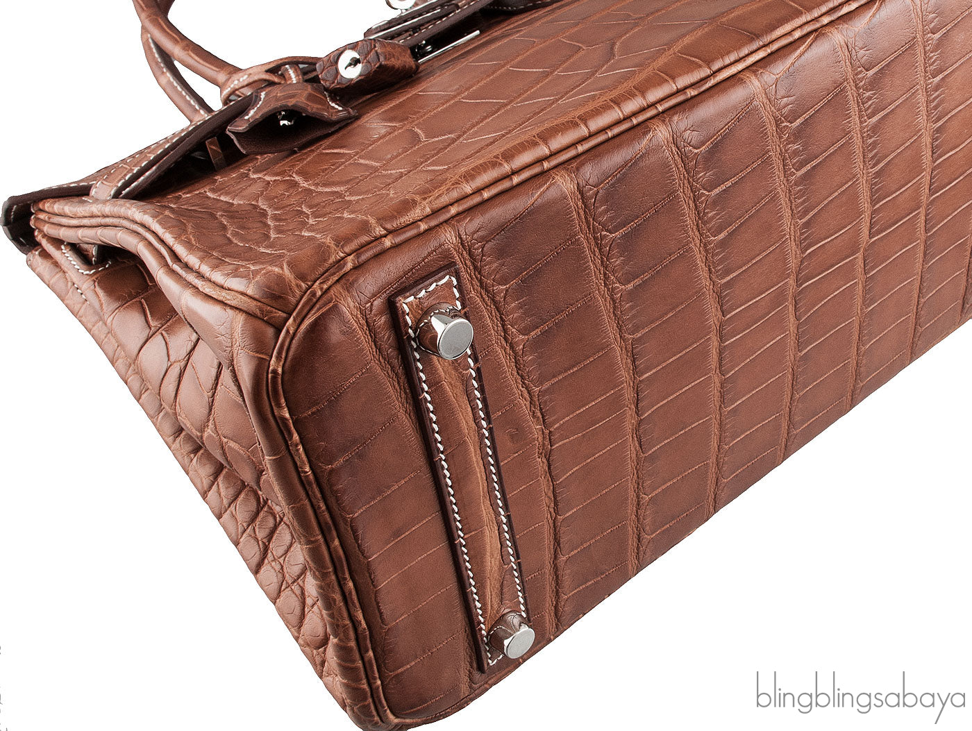 Birkin 30 Barenia Crocodile Bag