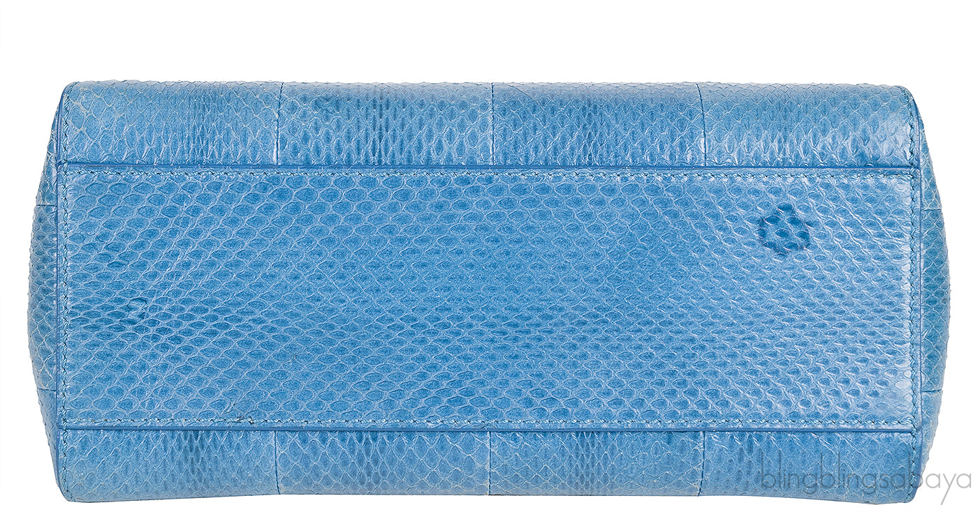 Blue Python Mini Peekaboo