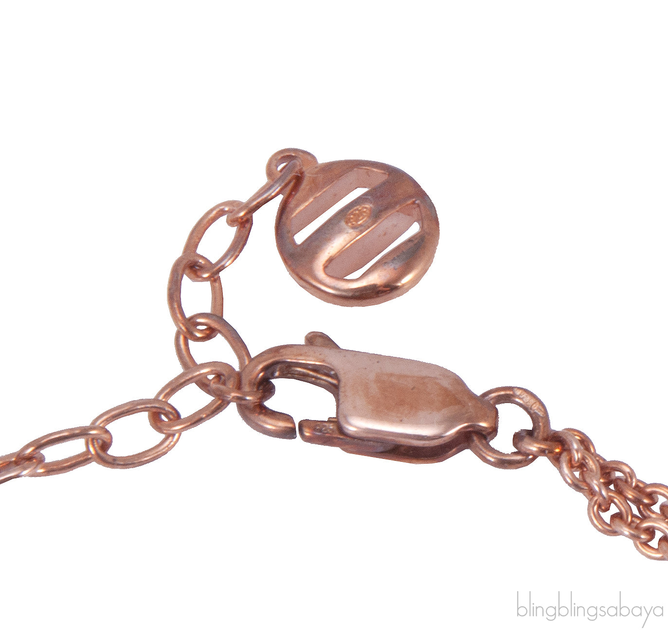 Rose Gold Plated Silver Bracelet*