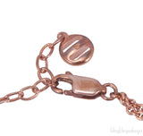 Rose Gold Plated Silver Bracelet*