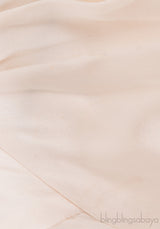 Beige Asymmetric Hem Satin Dress