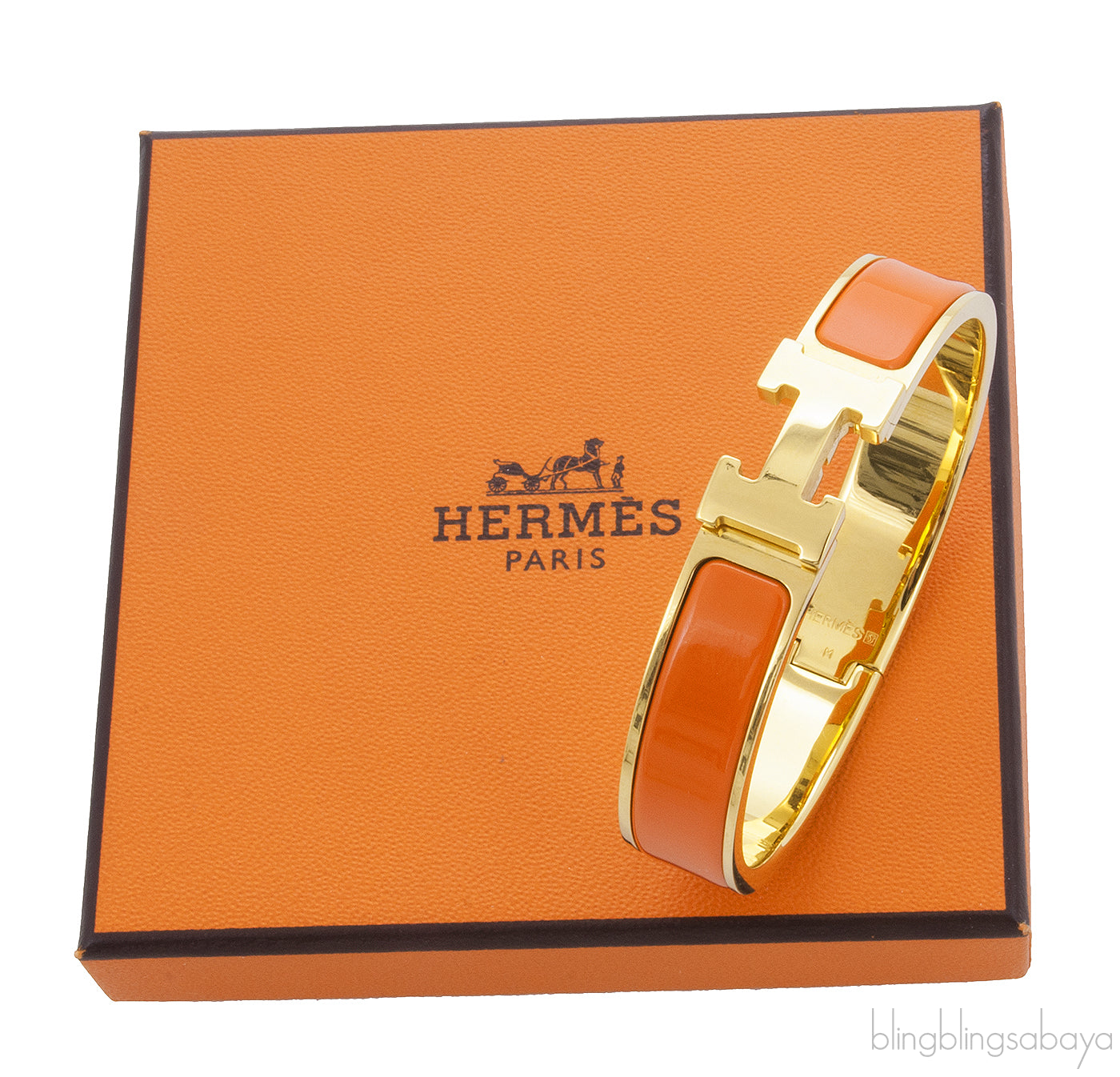 Clic Clac Orange H Bracelet PM