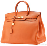 Birkin 40 Orange Togo GHW