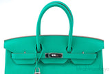 Birkin 35 Menthe Green Clem
