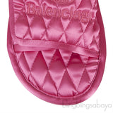 Home Quilted Satin Slides